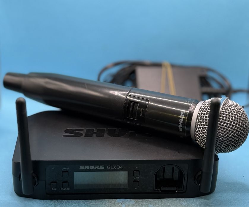 Безжична вокална система Shure GLX-D GLXD24/B58A Digital Wireless System – GLXD4 + BETA 58A