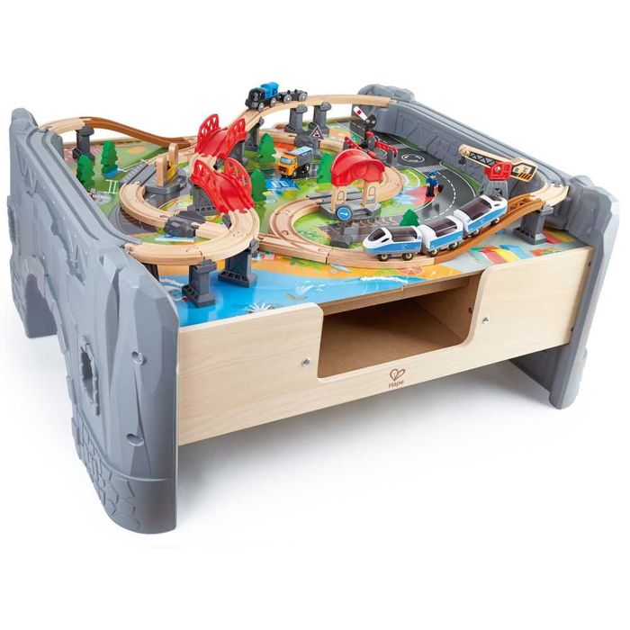 Masuta de joaca copii cu traseu lemn