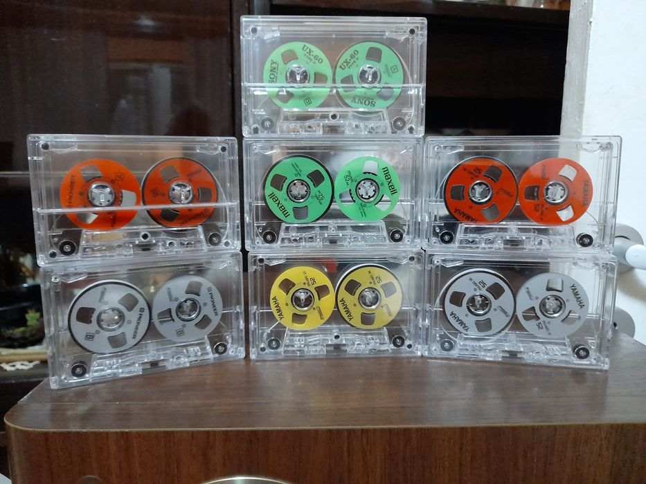 Casete audio cu role Akai Technics Sony