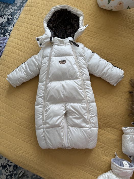 Зимний комбинезон-конверт 2 в 1