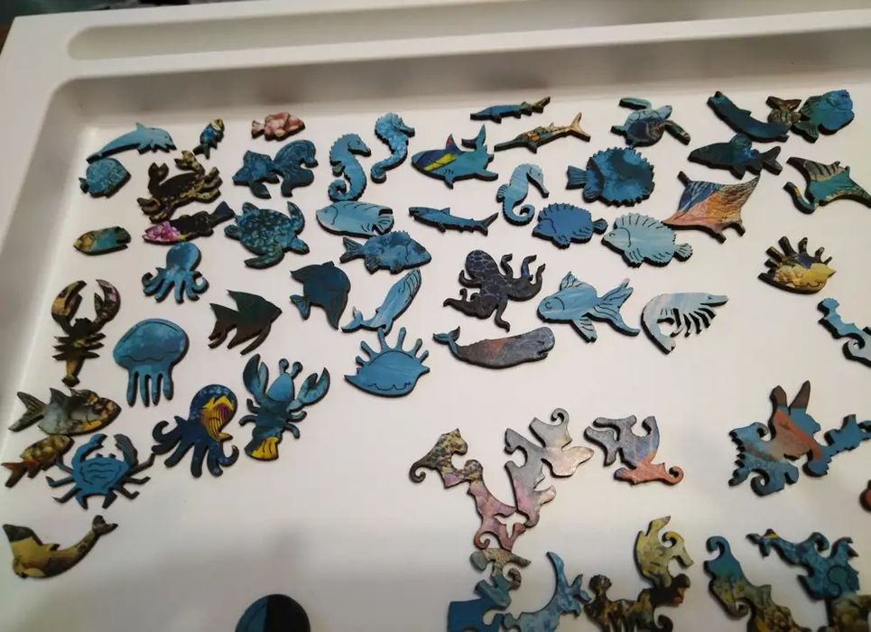 Красивые пазлы из дерева (новые)