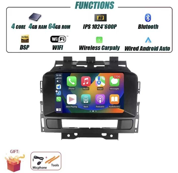 Navigatie Opel Astra J 2011-2014