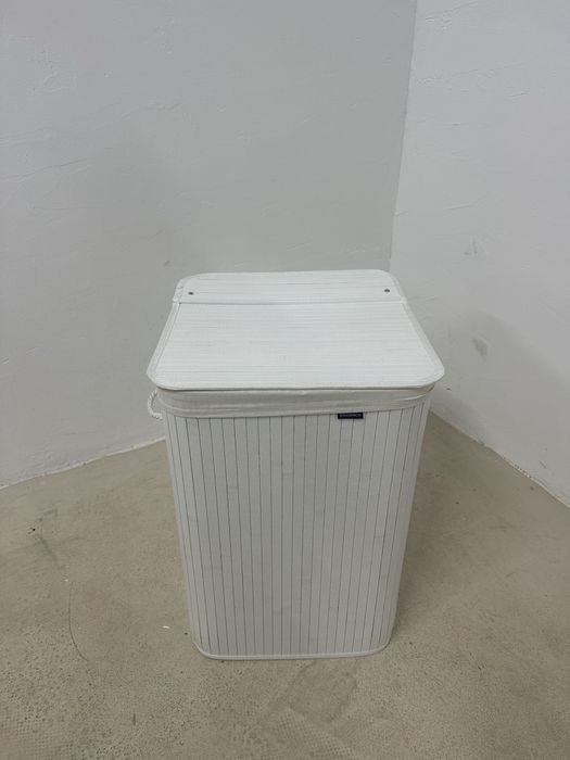 Кош за пране 95L, бамбук, SONGMICS