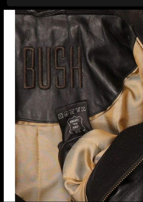 Немецкая кожаная куртка bush