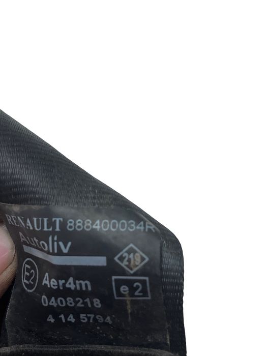 Centura De Siguranta Stanga Spate Renault Fluence L30_ 2010 -> 8884000