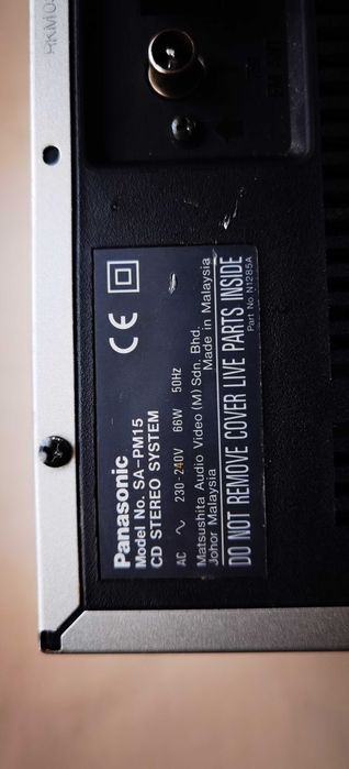 panasonic sa-pm15  с тон колона   ДО 12.12.25 ПРОМО 180