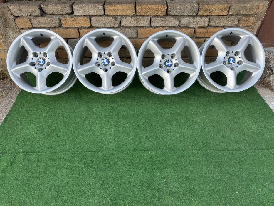 4 броя Джанти БМВ BMW Style 57 17 цола за X5 E53 X3 E83 E87 e36 e46