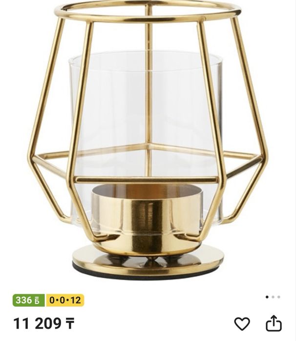 Продам подсвечник Икеа