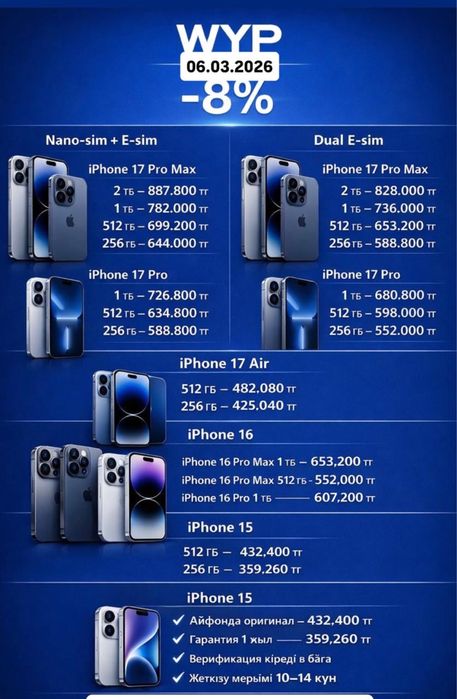 Айфон на заказ Iphone  от 300000