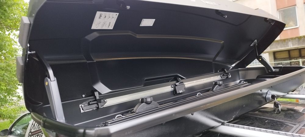 Багажник за кола, автобокс, куфар Thule