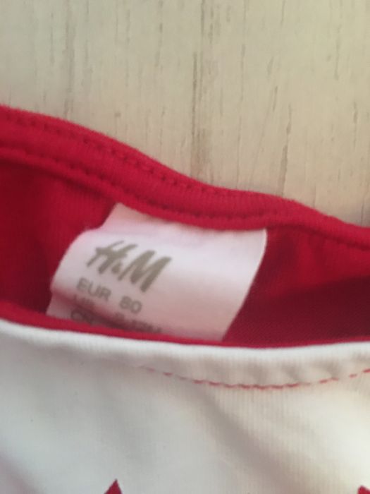 Lot rochite Craciun marimea 80(H&M)