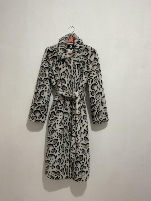 Шубка длинная теплая