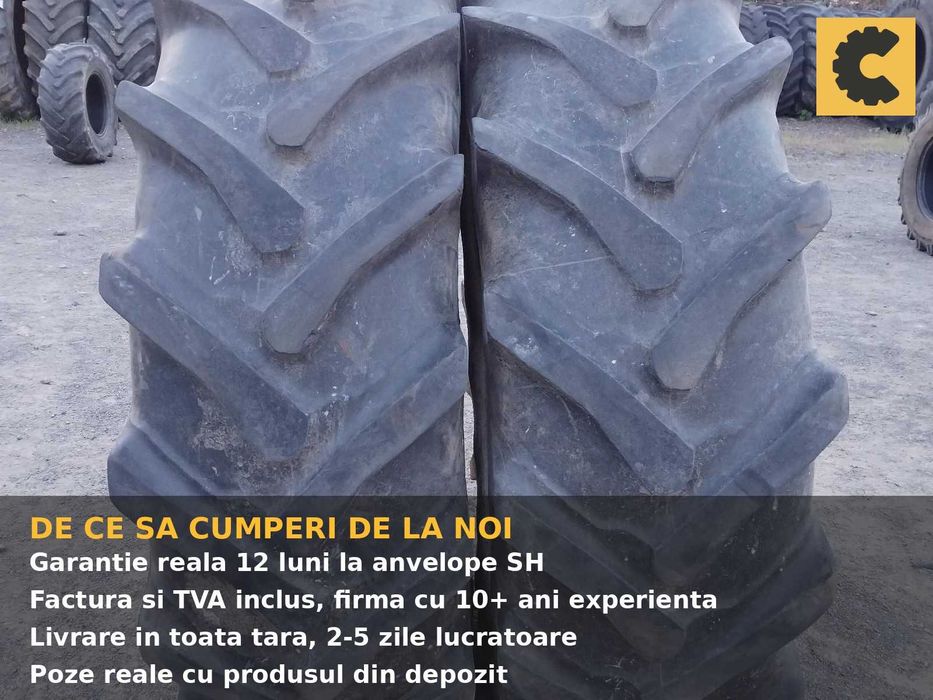 Cauciucuri 16.9R30 420/85R30 Semperit Anvelope Tractor SH Pereche