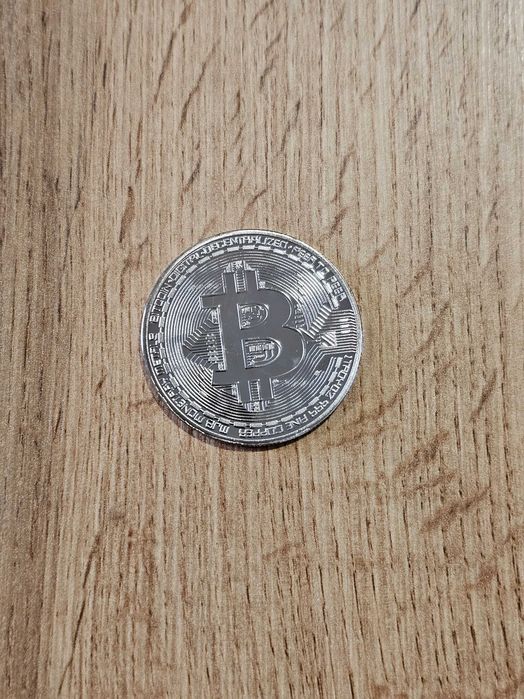 Биткойн монета | Bitcoin | сувенирна колекционерска декоративна|позлатени/посребрени монети| подарък