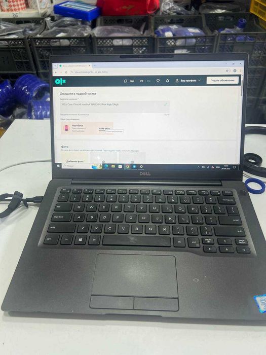 DELL Core I7 kuchli noutbuk SENSOR EKRAN 16gb/216gb