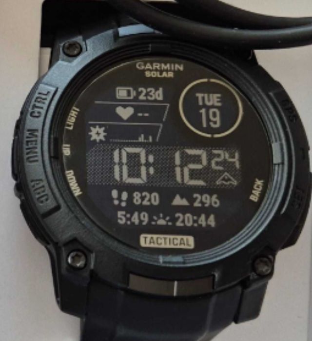 Smartwatch Garmin instinct 3 solar tactical