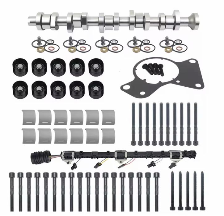 Set Reparatie Kit Ax Cu Came Arbore Cablu Cabluri Injectoare Multivan Vw T5 Touareg 2.5 TDI 070109101Q BPC BNZ BPD BPE 038109309A 038109309B 038109309