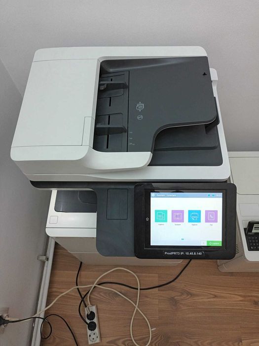 Imprimante multifunctionale HP LaserJet Managed MFP E62655 si E60055.