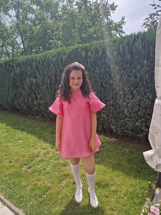 Rochie jacard 7-8 ani hM