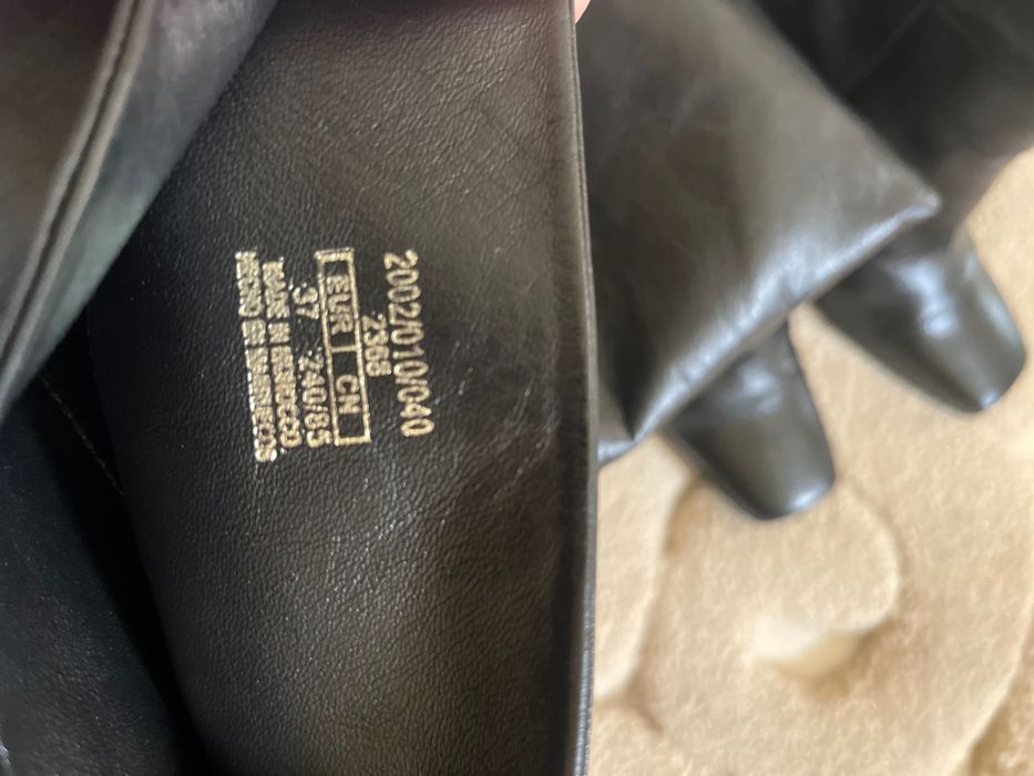 Cizme Zara piele naturală interior/exterior