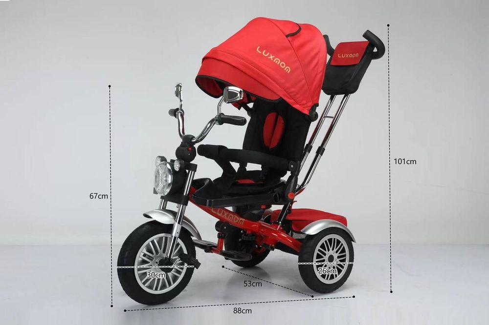 Велосипед коляска трансформер спинка откидывается