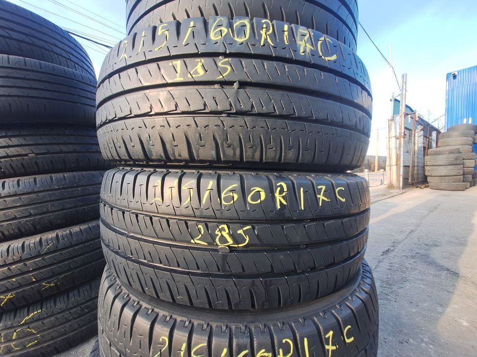 4 anvelope vara 215/60r17C Michelin Montaj Gratuit