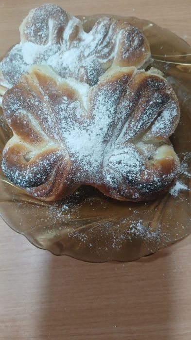 Сдобные домашние булочки