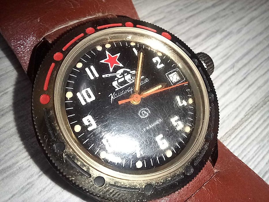 Ceas rusesc, rar, colectie, Vostok Komandirskie, perfect functional !