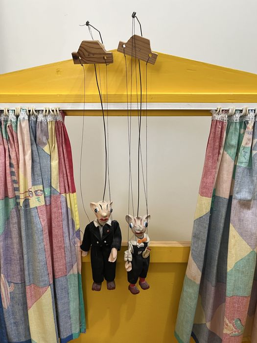 Детски дървен театър за игра