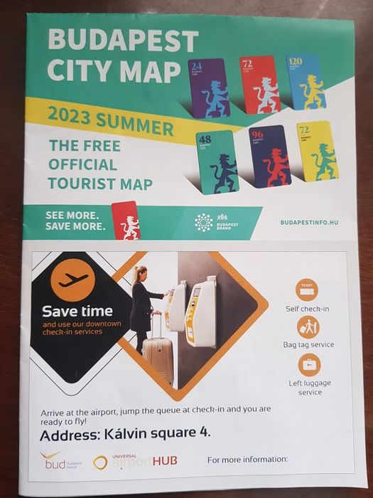 Hărți orașe Viena/Madrid/Budapesta/Bologna