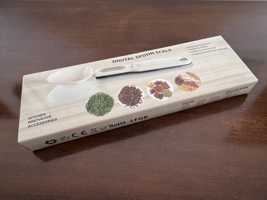 Електронна мерителна лъжица везна Enomir MK500, LCD дисплей, до 500гр