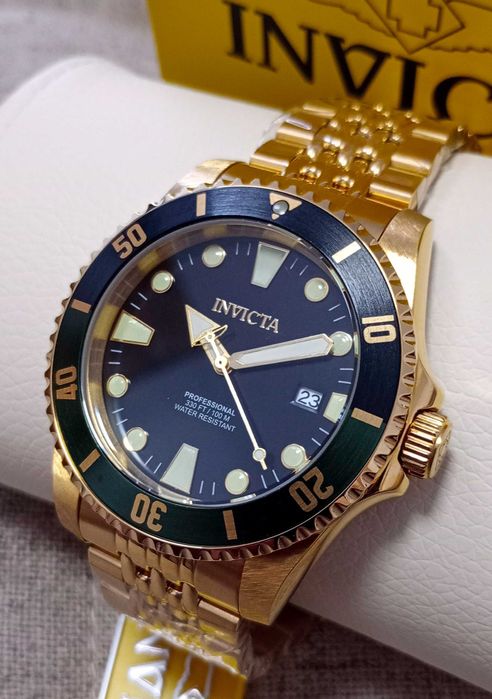 Ceas Invicta Pro Diver Automatic Black Dial Sprite Bezel – Barbati