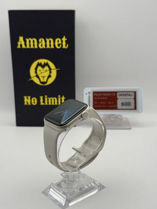 Apple Watch SE 2 40mm Ca Nou Baterie 100% Garantie 12 Luni , AMANET NO LIMIT.