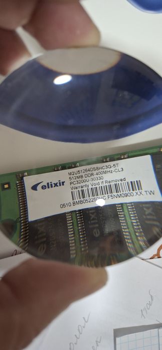 Озу DDR 512MB 2шт