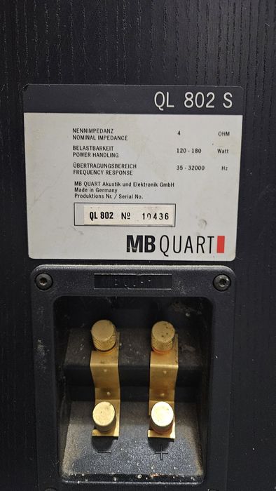 Boxe turn MB Quart QL 802S