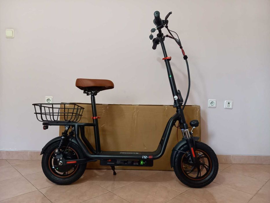 Електрически скутер/тротинетка със седалка iScooter i12 500W 7.5AH
