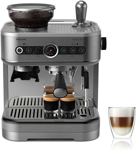 Нова Еспресо Кафемашина Кафеавтомат Philips Barista Brew PSA3218/01, 2 години Гаранция