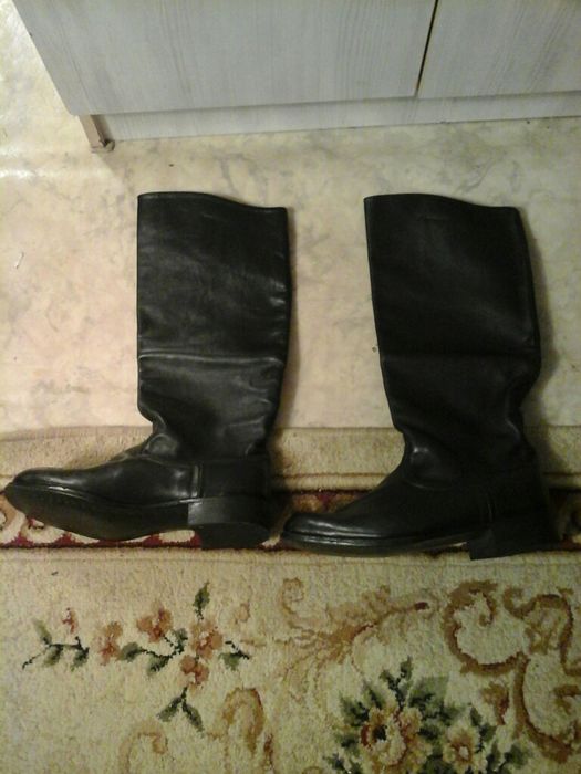 Хромовые сапоги. СССР.