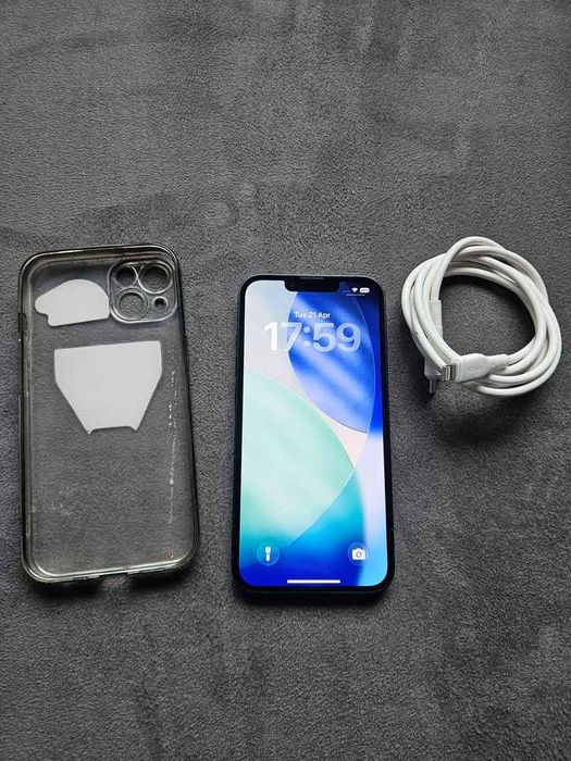 iPhone 13 128GB 100% Battery Health Blue Безупречно състояние