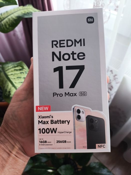 Redmi note 17 promax,green, sigilat