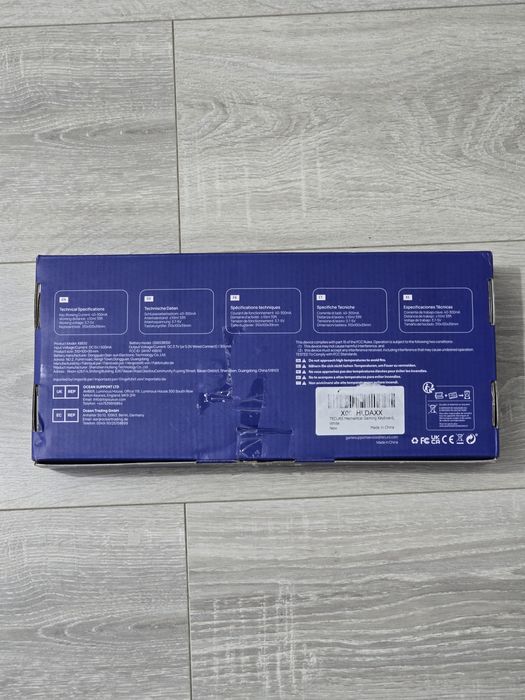 Tastatură mecanică gaming TECURS 65% – RGB, Wireless/Bluetooth/Cablu