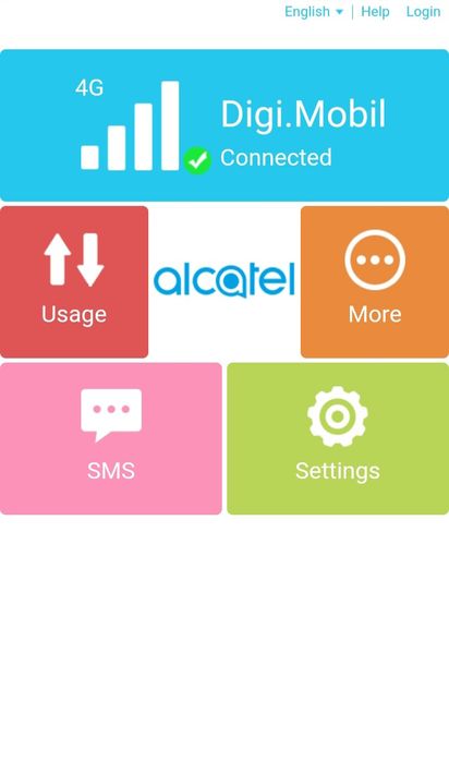 Router Alcatel 4G portabil cu SIM Modem WiFi Hotspot Internet decodat