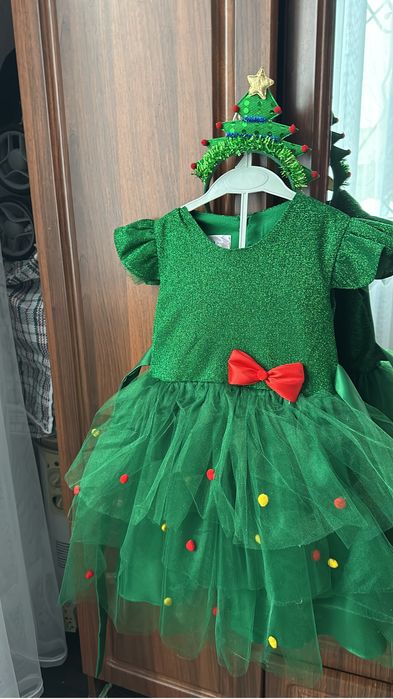 Платье ёлка