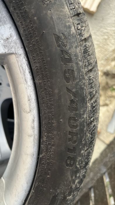 Джанти Mercedes 18цола с зимни гуми