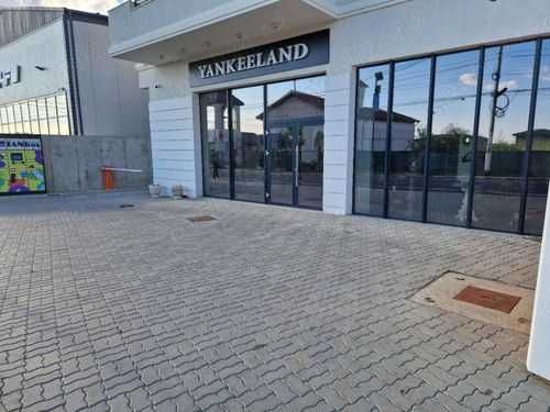 Spațiu comercial premium PIERA – 150 mp | H=4.3 m | 7 parcări | ideal clinică / showroom / cafenea