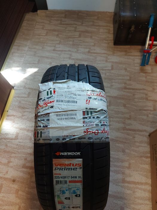 Janta opel 17" anvelopa noua
