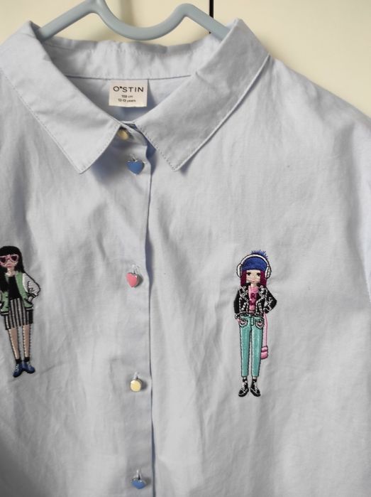 Рубашка на девочку Ostin