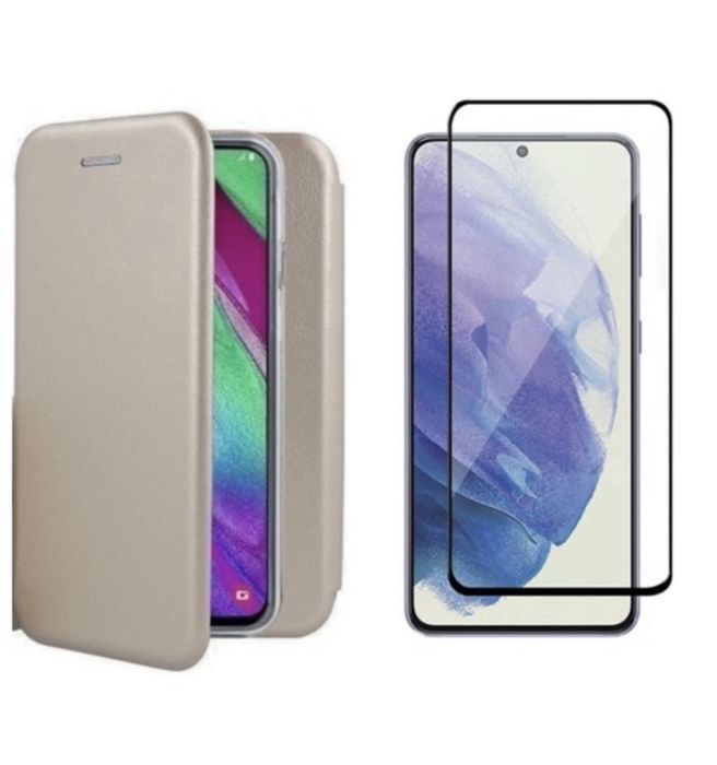 Samsung A05/A13/A14/A15/A25/A06/A26 Husa Portofel Piele + Folie Sticla