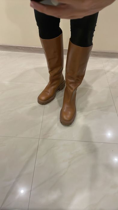 Дамски ботуши Zara 39 номер