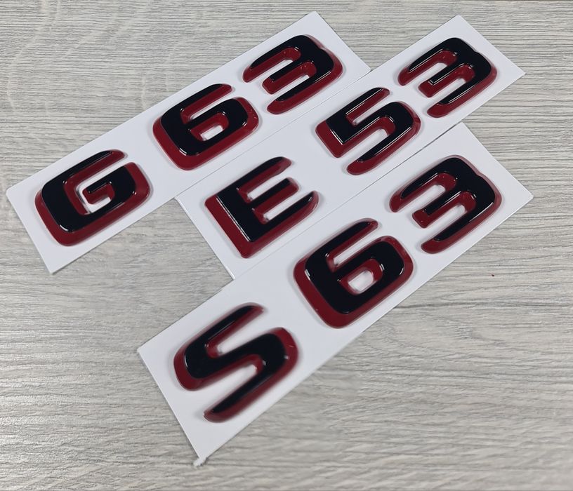 Nou-Emblema-Sigla-Logo-Bicolora-Mercedes-E53-S63-G63-Amg
